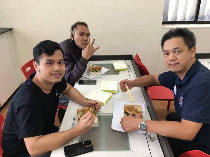 新南向產學合作國際專班四餐三A 中秋節師生相見歡聯誼會圖片