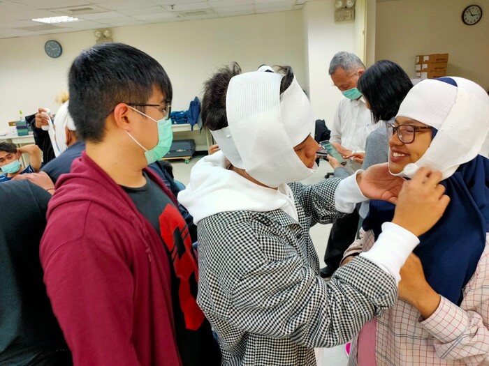 樂活民生學院餐飲管理系國際學生產學合作專班 「基本救命術 BLS 訓練研習營」活動圖片