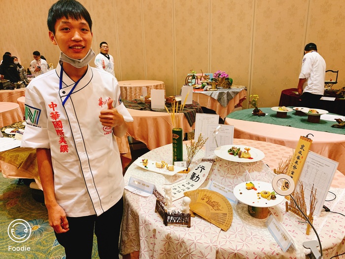 賀 餐管系榮獲2020美饌第九屆美食藝術大展廚藝競賽   1金1銅佳績圖片