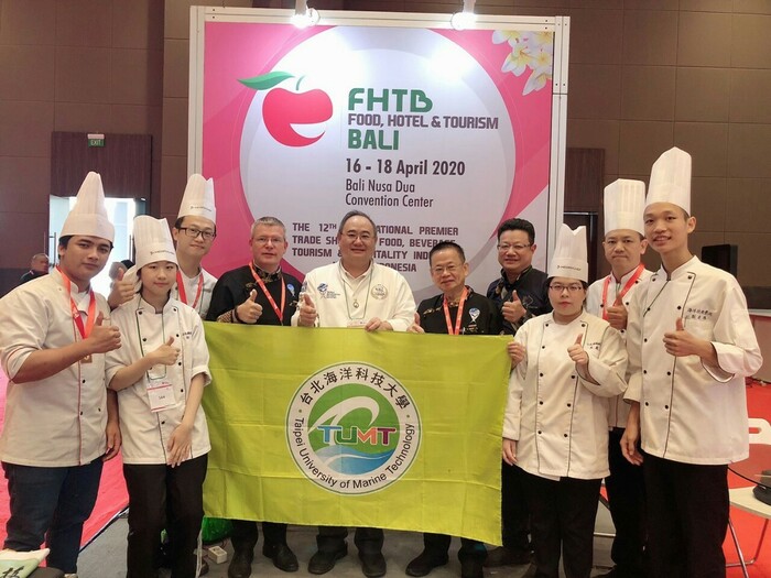 狂賀~~台北海洋科技大學餐管系師生榮獲 第12屆雅加達美食沙龍大賽3銀7銅10佳作佳績圖片